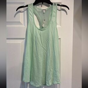 Express Mint Green Mesh Women's Top - racerback - NWT medium